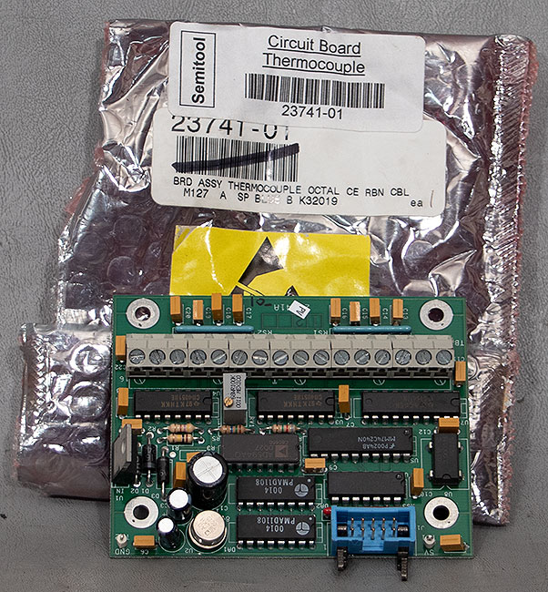 NEW Semitool 23741-01/23741-01-0173 Thermocouple/TC Octal CE